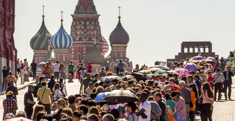 России прогнозируют место в ТОП-12 в мире по популярности среди туристов