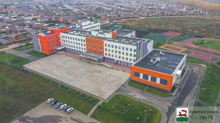 В Уфе открылась вторая очередь новой школы в Нагаево