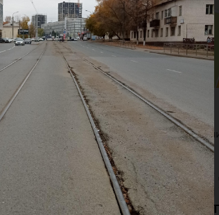 На Менделеева в Уфе временно приостановлено движение трамваев