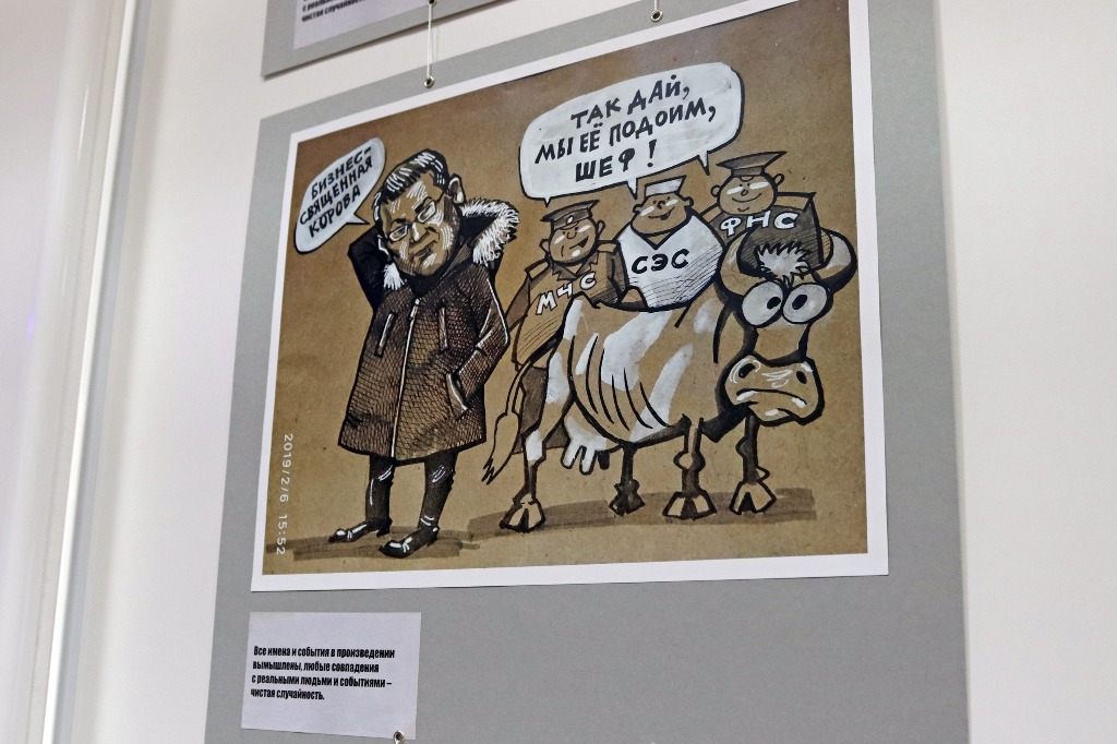 Интервью с Камилем Бузыкаевым: парадокс карикатуры