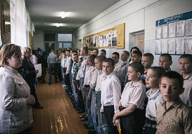 Воспитанники Серафимовской спецшколы стали героями российского благотворительного портала