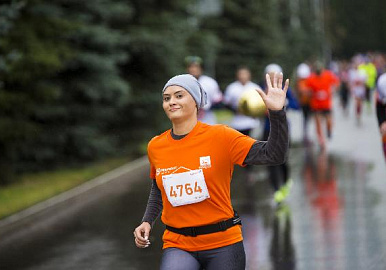 В Уфимском международном марафоне участвуют около 5 тысяч человек