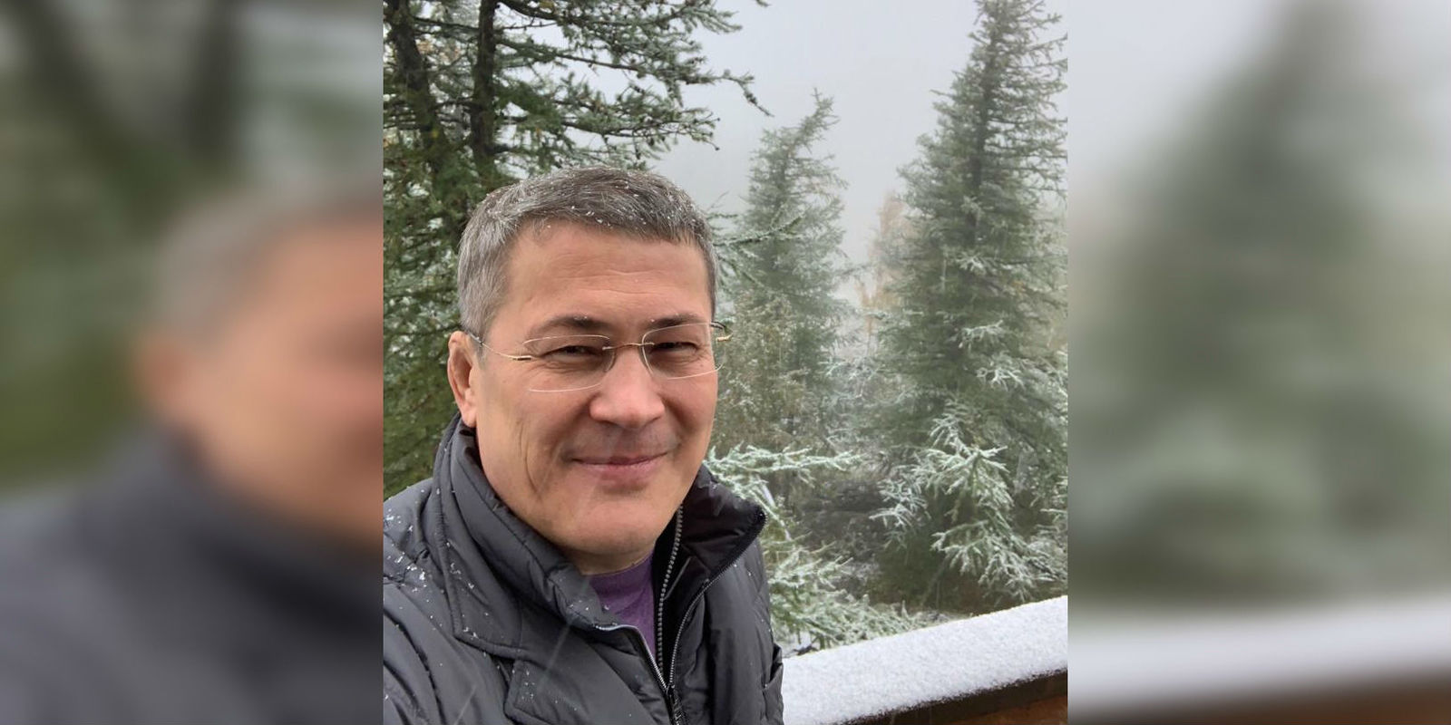 Радий Хабиров опубликовал фото с первым снегом 