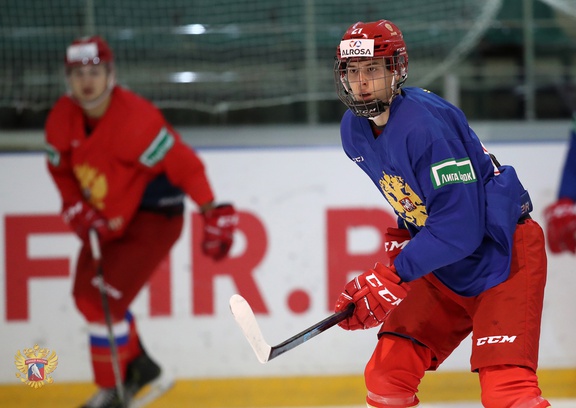 Родион Амиров отличился в российской сборной по хоккею