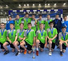 Юноши из Башкирии заняли второе место на всероссийском гандбольном турнире