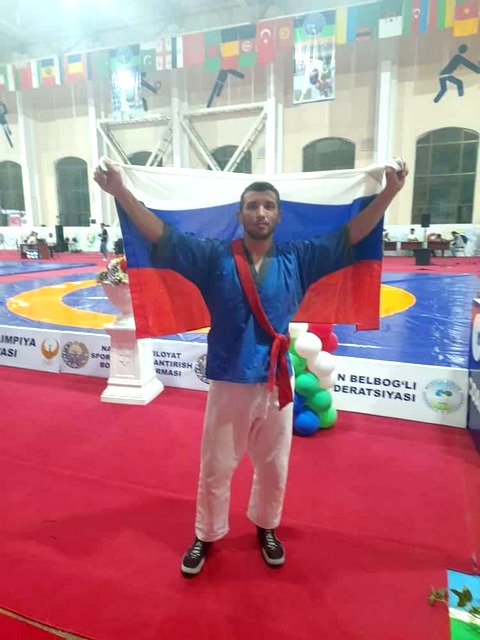 Башкирский борец - чемпион мира по борьбе куреш