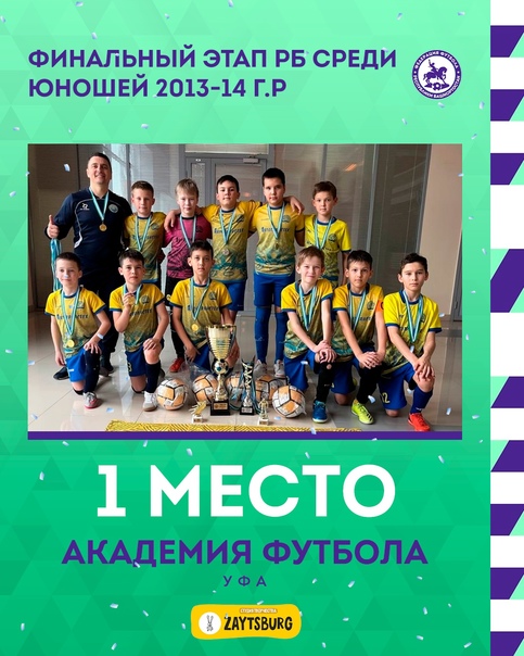 В Башкирии завершился футбольный турнир среди юношей