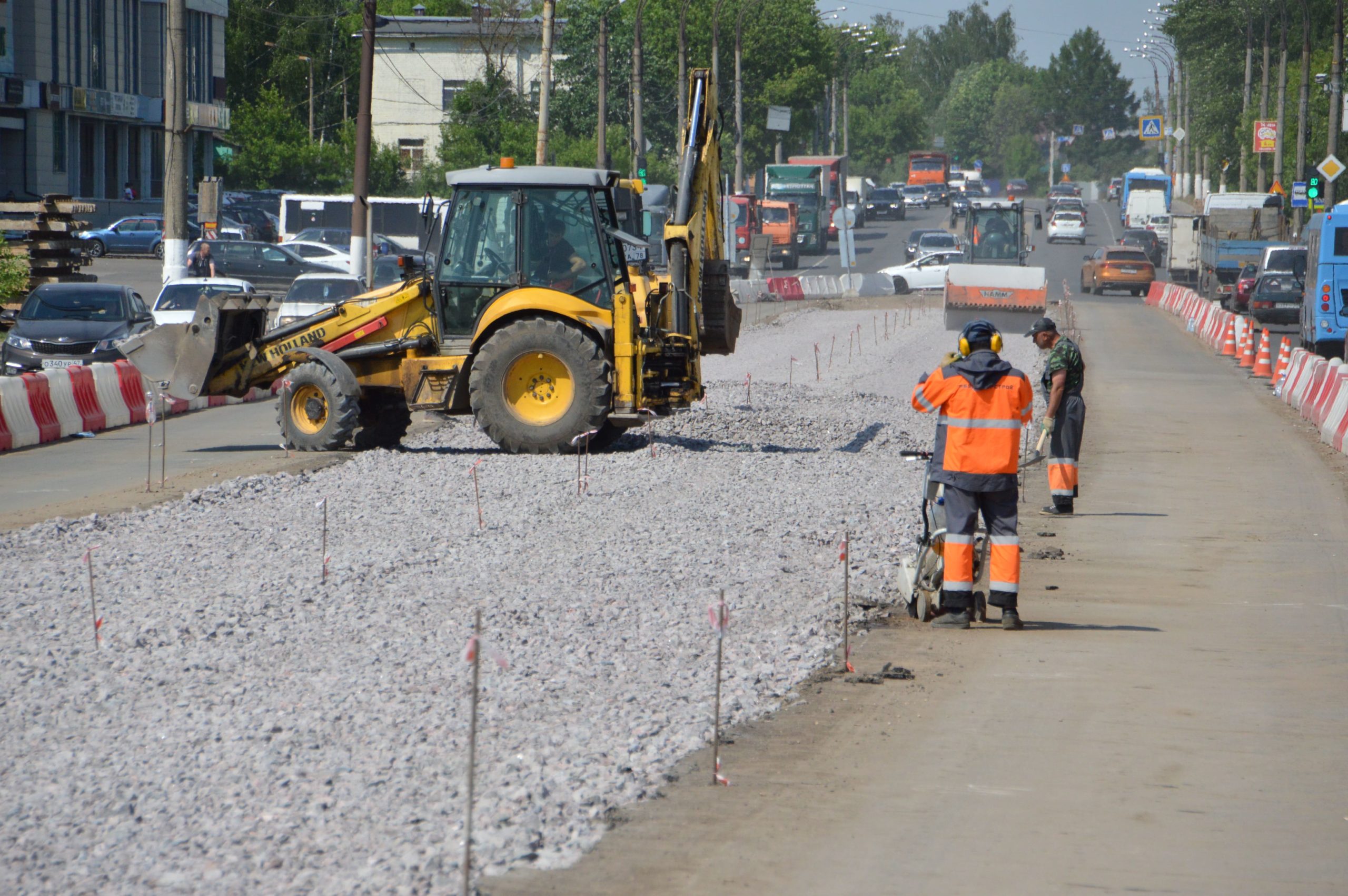 В Стерлитамаке в рамках нацпроекта продолжается ремонт дорог