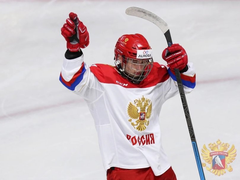 Молодежная сборная России по хоккею победила Финляндию