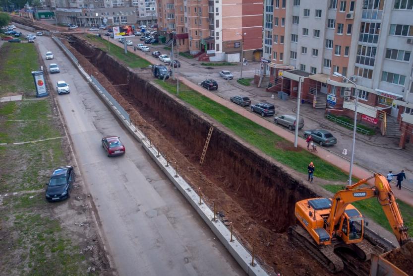 Реконструкция участка улицы Комсомольской завершится в 2021 году