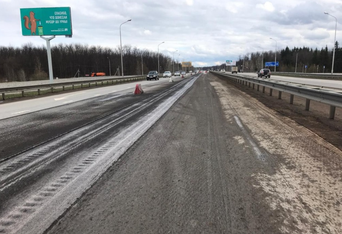 В Башкирии  начали ремонтировать автодорогу Уфа-Нагаево