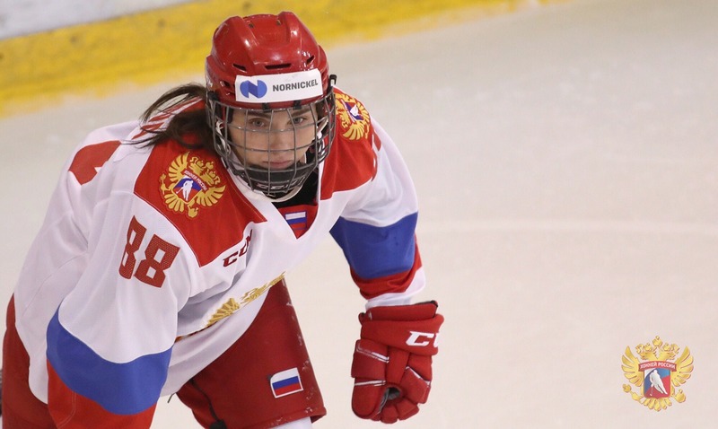 Вторая победа женской сборной России по хоккею!
