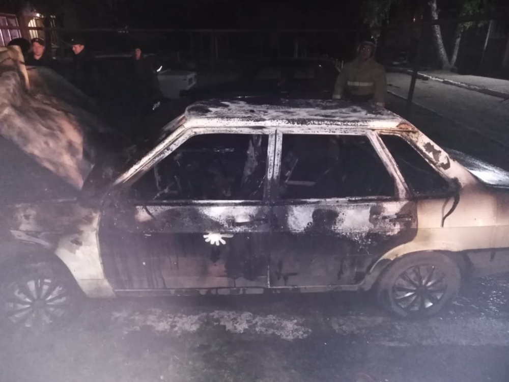 В Башкирии сгорела 99-ая, водитель получил ожоги