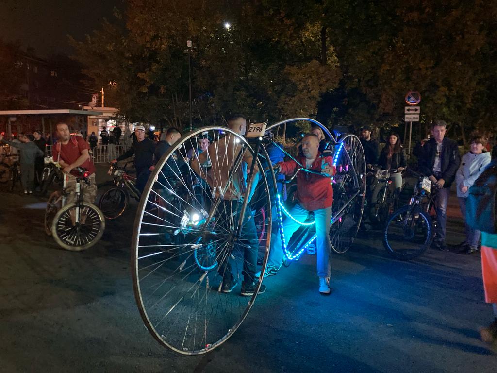 «Ночь 1000 велосипедистов» собрала в этом году более 3 тыс. человек