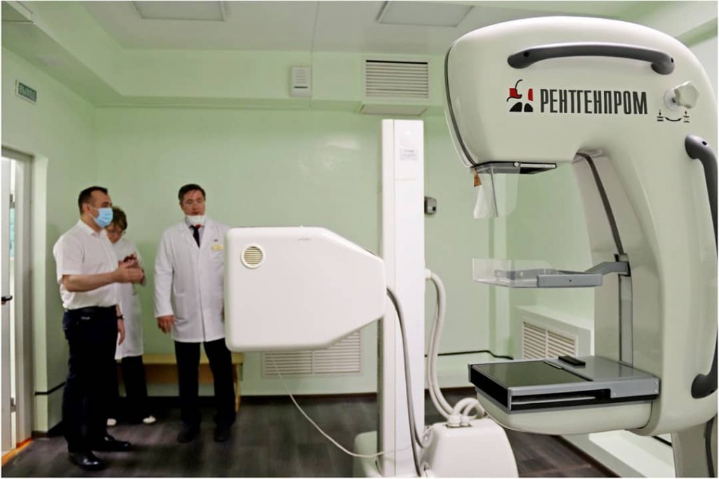 Учалинская центральная городская больница получила новый маммограф