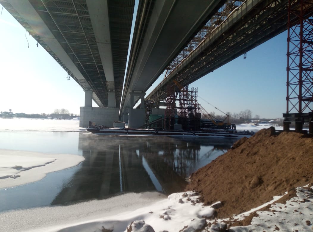 В Уфе обсудили ход реконструкции старого Бельского моста
