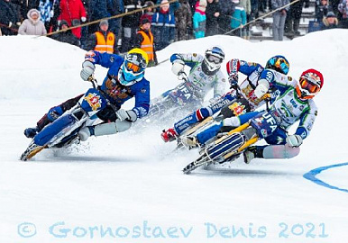 Уфимский гонщик вышел в лидеры Кубка России по ледовому спидвею