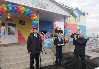 В Чекмагушевском районе открылся детсад и социальный дом
