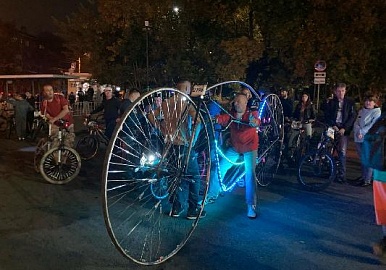 «Ночь 1000 велосипедистов» собрала в этом году более 3 тыс. человек