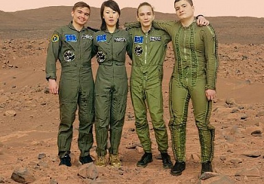 Экипаж уфимской Космошколы клуба Росстань вернулся с Марса