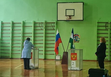 На избирательном участке №224 Уфы активно проходит голосование