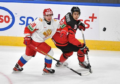 Сборная России уступила канадцам в контрольном матче