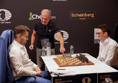 Ян Непомнящий дважды сыграл вничью на турнире претендентов за шахматную корону
