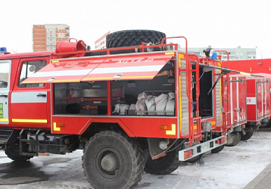 Лесопожарная техника поставлена на зимнее хранение