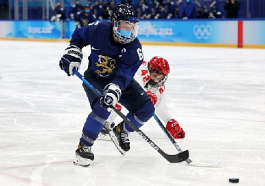 Женская сборная России по хоккею уступила команде Финляндии на Олимпиаде в Пекине