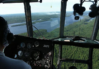 В Башкирии провели первое в этом году плановое авиационное патрулирование лесов