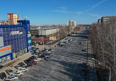 В Уфе начали ремонтировать улицу Города Галле