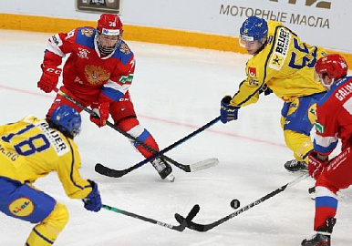Сборная России уступила шведам на Кубке Карьяла