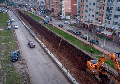 Реконструкция участка улицы Комсомольской завершится в 2021 году