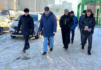 Первый вице-мэр Уфы проверил уборку снега