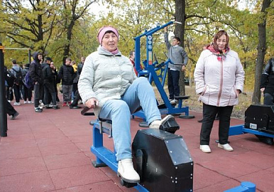 В районе Башкортостана открыли очередную спортивную площадку
